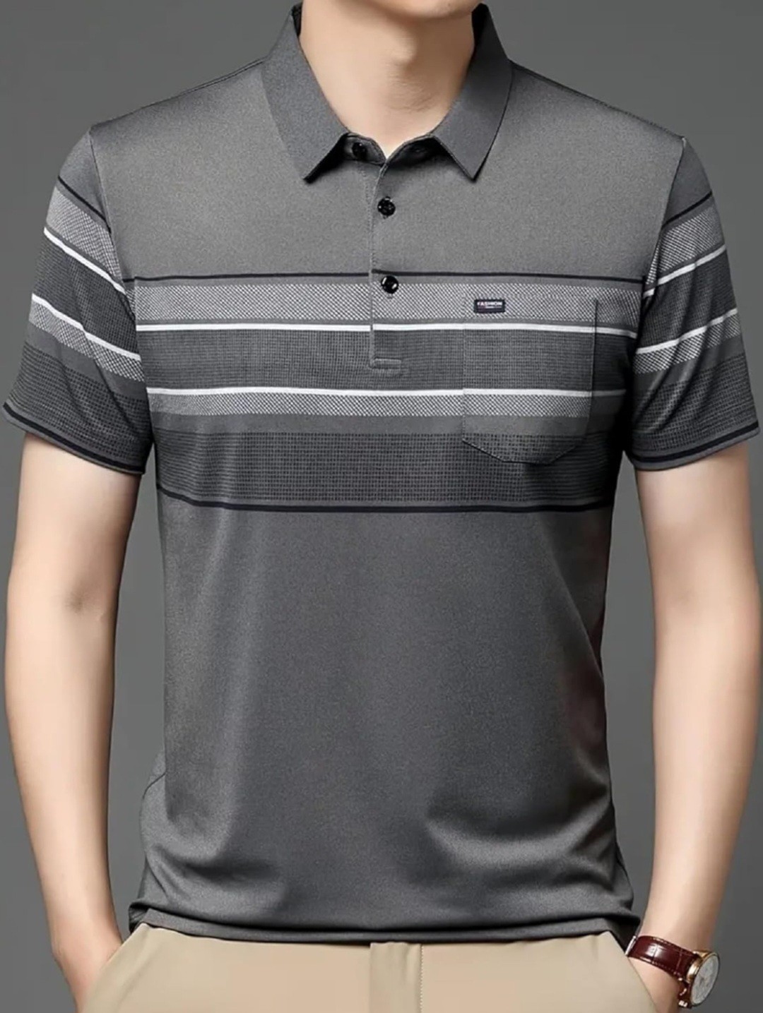 Men Polo T Shirt ,fabir Polyester, Half Sleeve, T Shirt Length Standard ( S TO