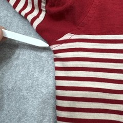 Alex Mill Shirt Small Red Stripe Preppy Style Everyday Casual Cotton Retro Tee