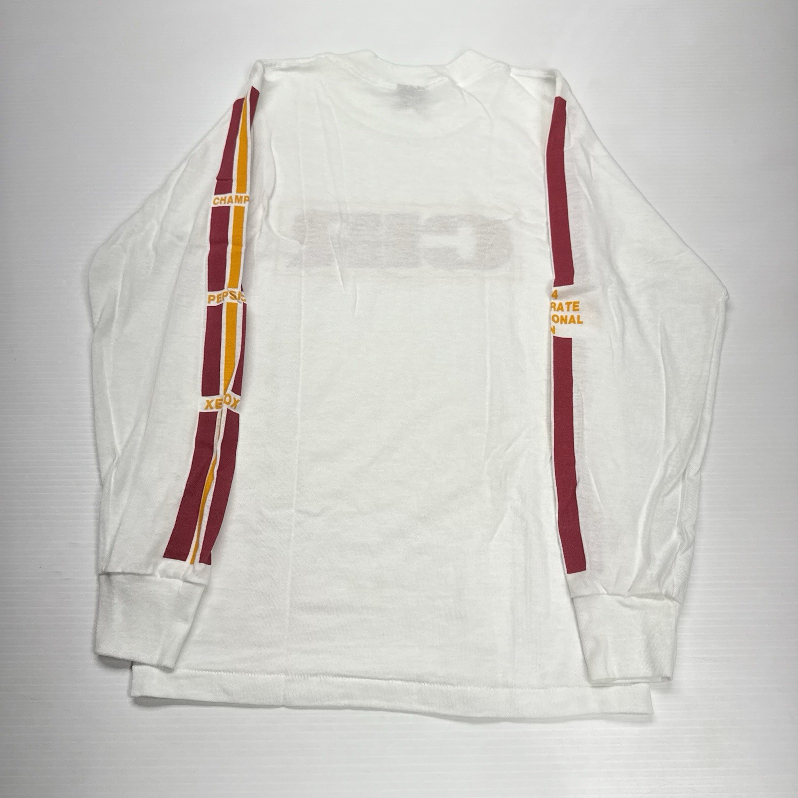 Vtg 1984 Corporate Invitational Run Mens Long Sleeve T-Shirt M White USA NYC gallery
