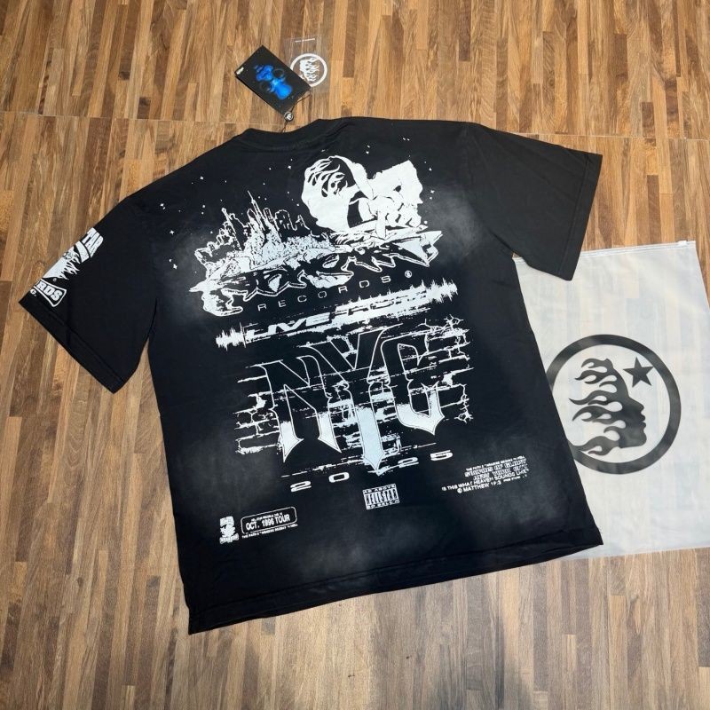HellStar High Street Printed Retro Washed Unisex Short-Sleeve T-Shirt gallery