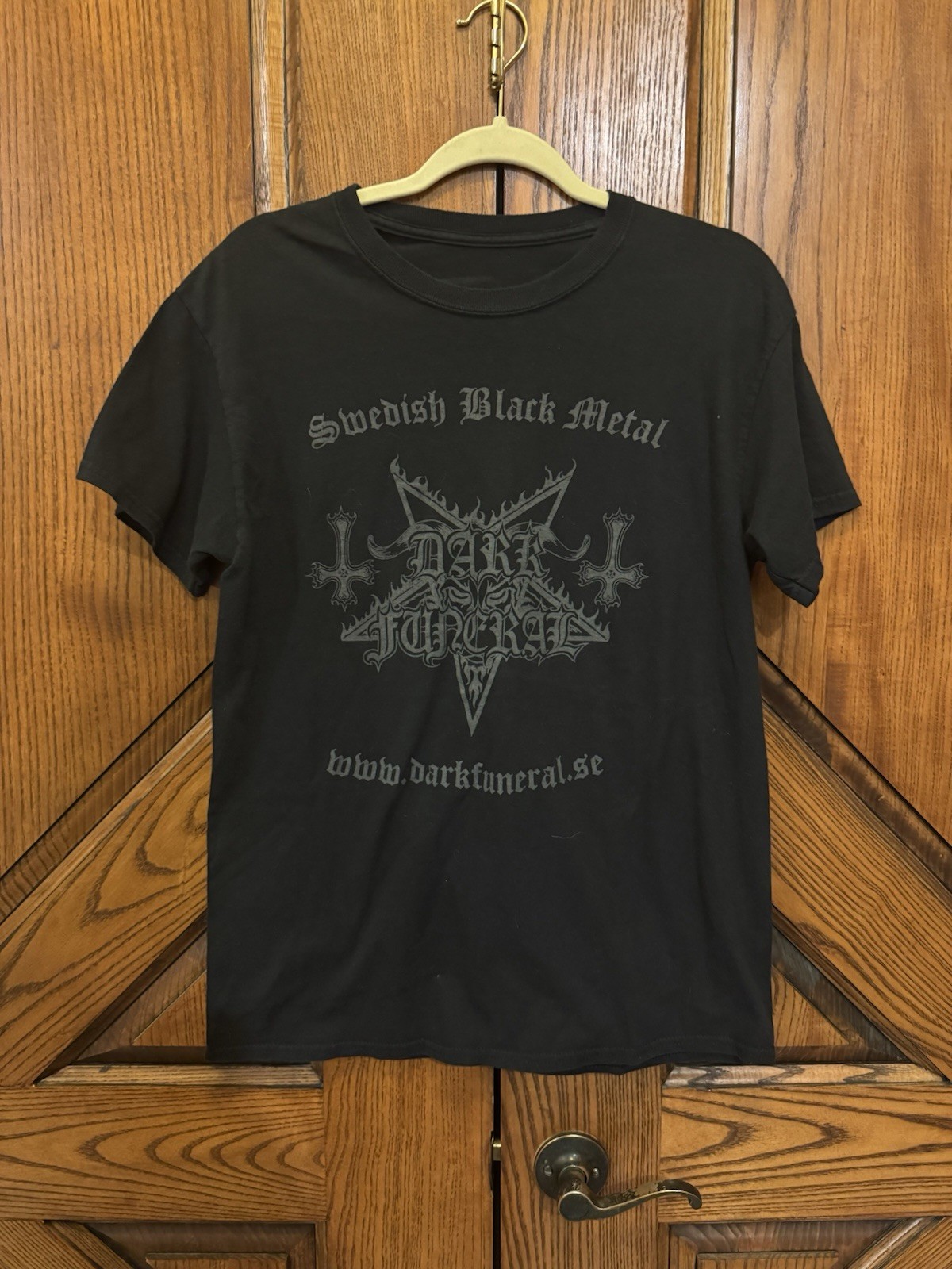 Dark Funeral Swedish Black Metal T-Shirt (double sided), SZ Unknown gallery