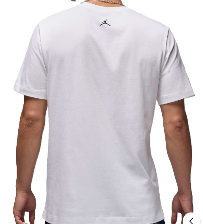 Nike Men's Air Jordan Brand Dunk Tee White/Multi FZ1939-100 i gallery