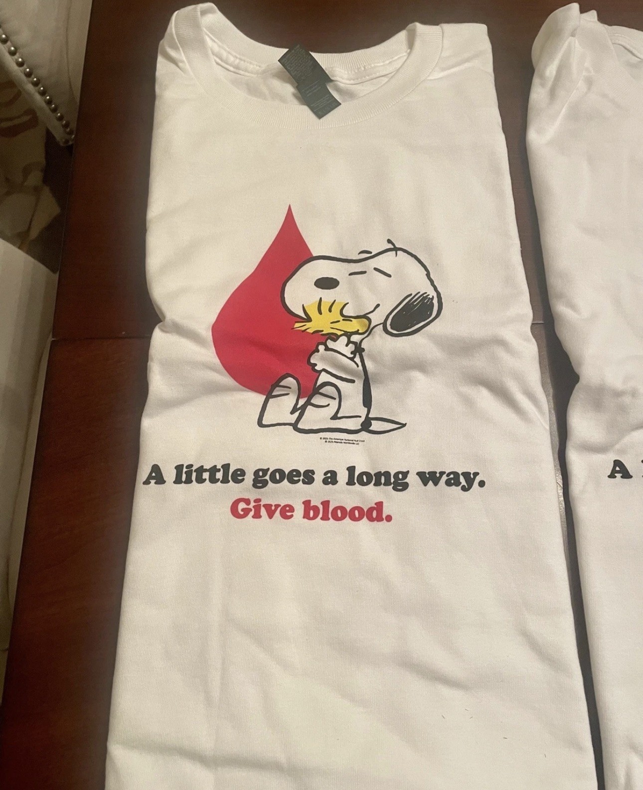 Peanuts American Red Cross Snoopy T-Shirts 2XL COMPLETE SET OF 4 gallery
