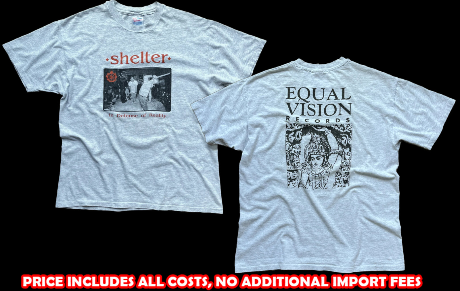 Shelter In Defense of Reality 2sides T-shirt S to 5 XL SE379 gallery