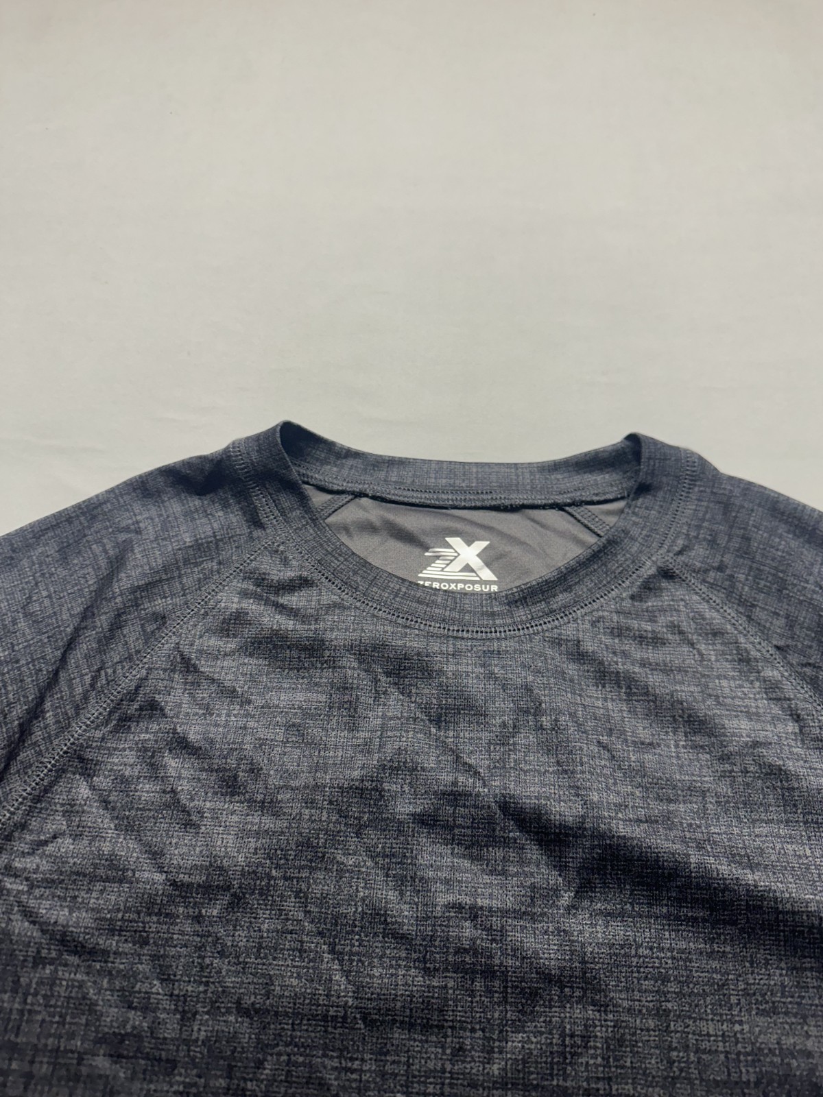 Zeroxposur Black Men's Performance T-Shirt, Size M, UPF 50+ Sun Protection. gallery