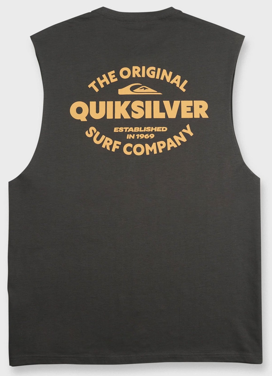 Quiksilver Men's The Shed Tank Top - Oversized Cotton Muscle Tank, Phantom - New gallery
