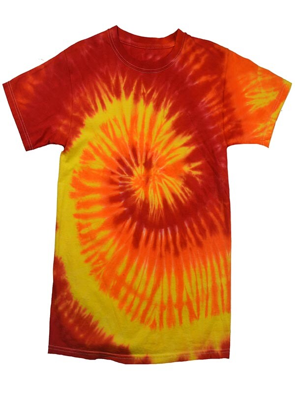 Many Colors Tie Dye T-Shirts Kids & Adult 100% Pre-Shrunk Cotton Colortone gallery