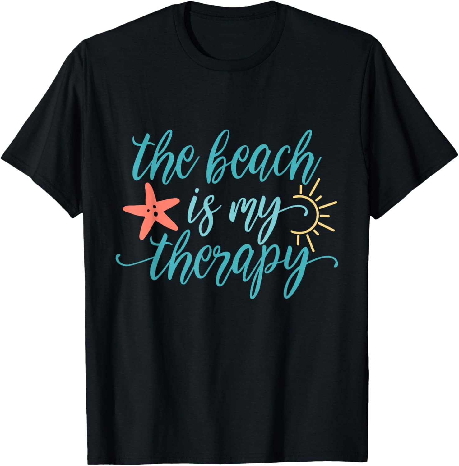 Beach Vacation The Beach is my Therapy T-Shirt gallery