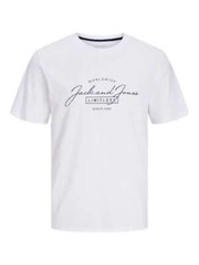 Jack & Jones 3 Pack JJFERRIS Crew Neck T-Shirts – Navy/Black/White