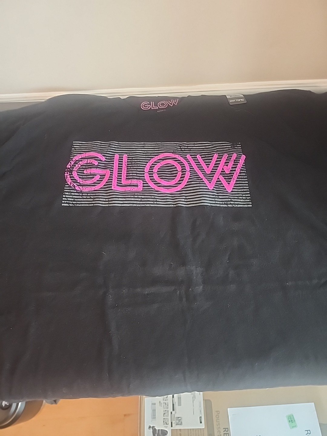 Mens GLOW “Gorgeous Ladies of Wrestling” Black Shirt New S-2XL