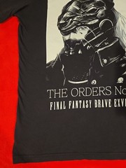 Final Fantasy Men’s Shirt Size Medium Brave Exvius The Orders No. 4 Square Enix