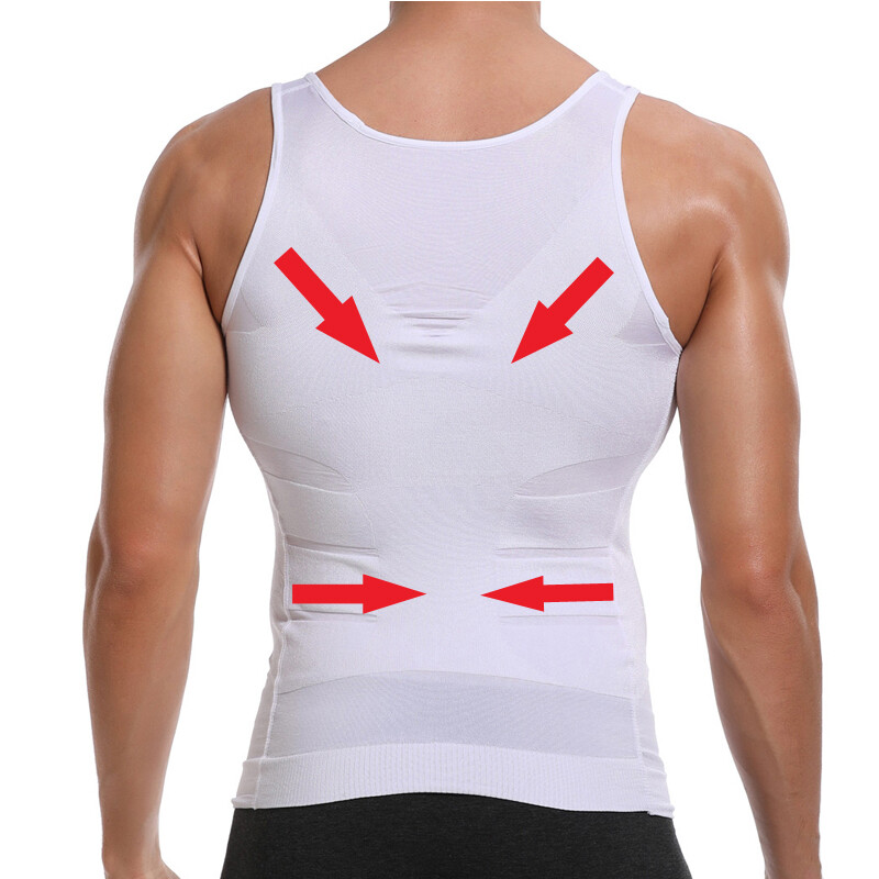 Classix Man Body Toning T-Shirt The Ultra Durable Body Compression Shapewear Top gallery