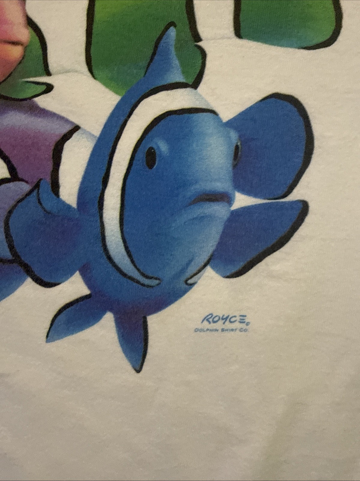 90s Vintage Rainbow Clown Fish Aquarium T-Shirt Men’s XXL Aquatic Ocean Sea gallery