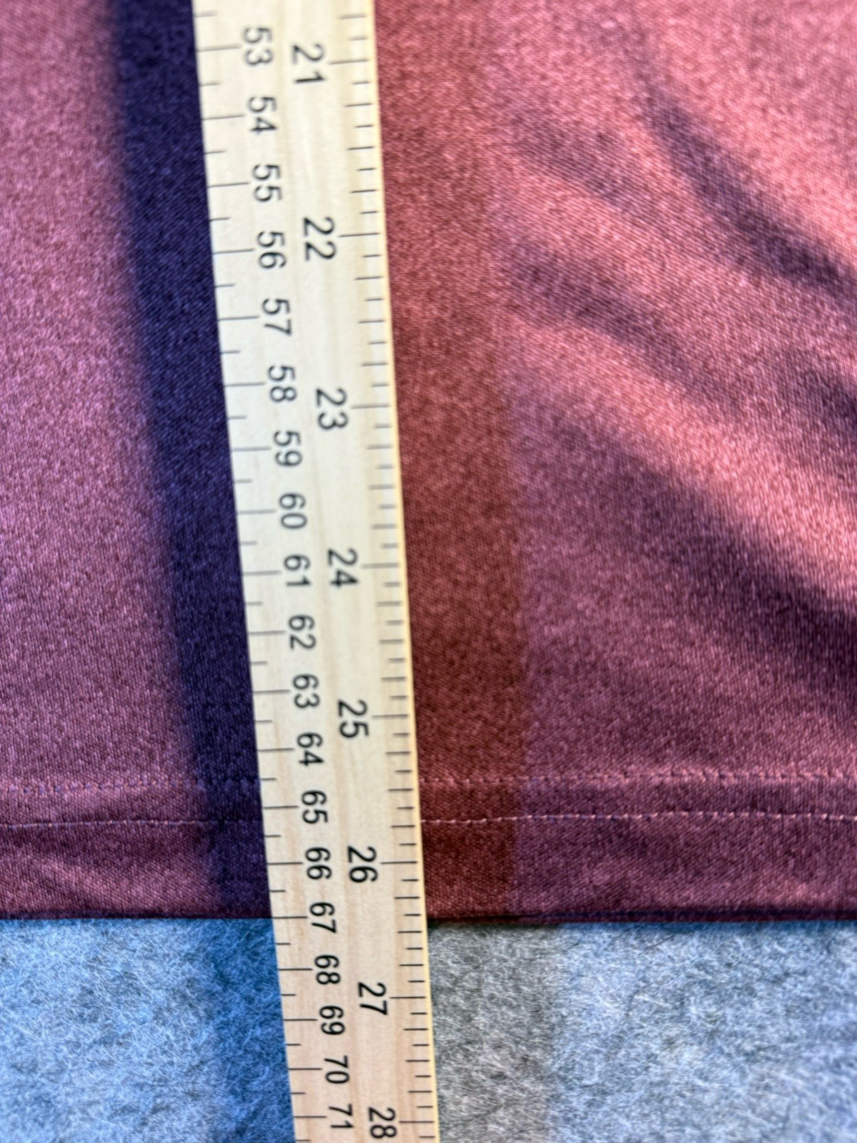 Montana T-Shirt Short Sleeves Color: Burgundy Metallic Size M See Notes - Flaw gallery