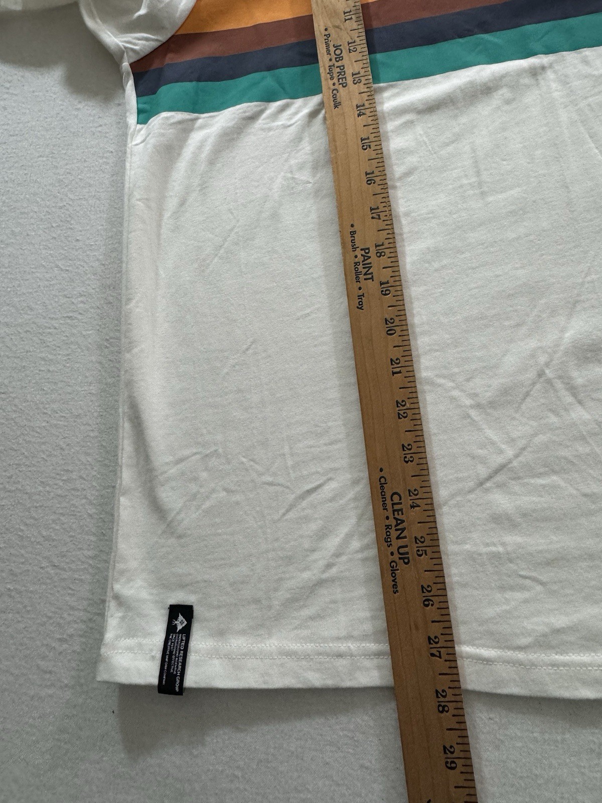 LRG T-Shirt Mens Medium Short Sleeve Graphic Front White Cotton New gallery