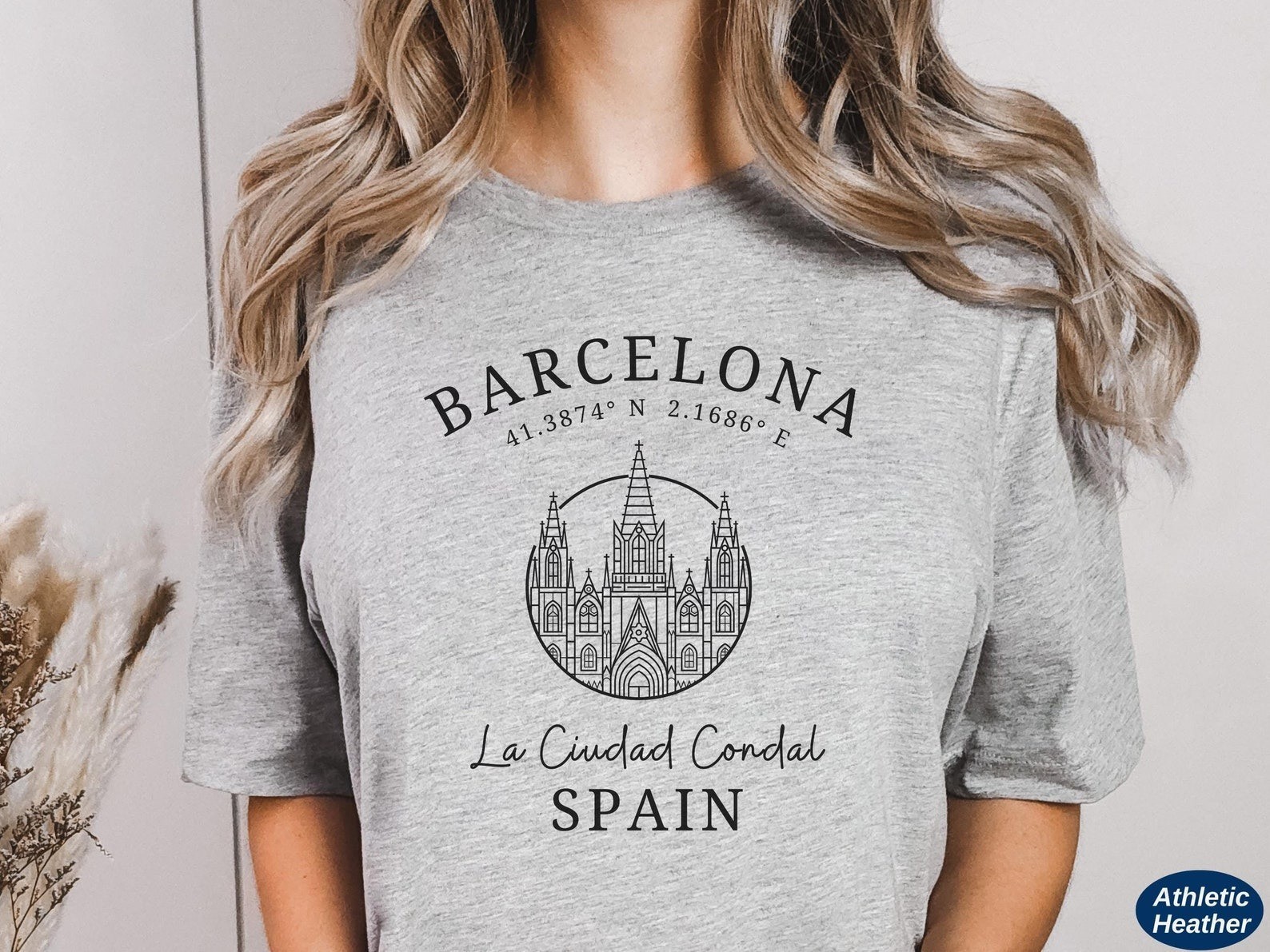 Barcelona Shirt Travel Gift for Spain Lover Trip Souvenir Tee gallery