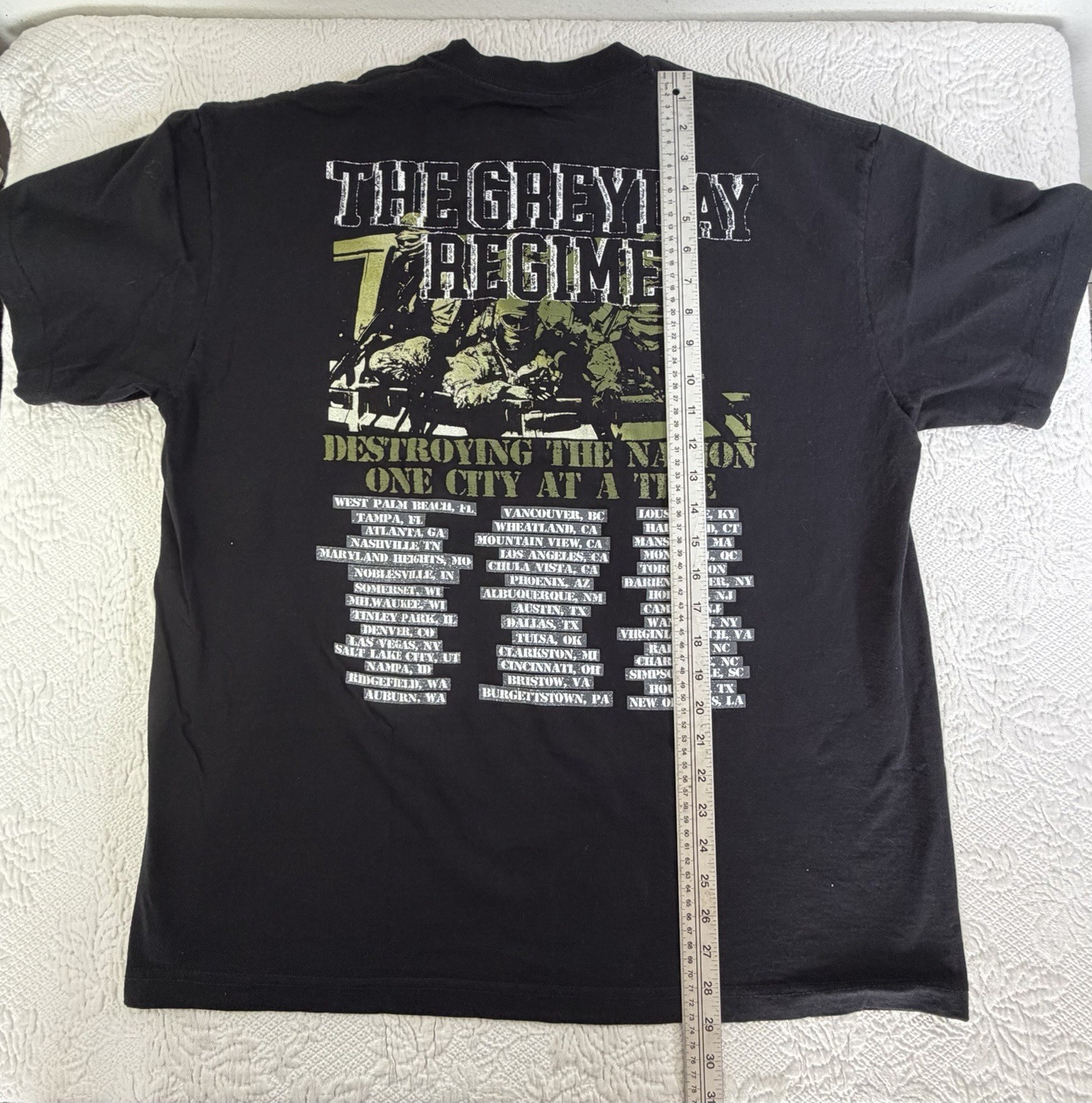 Suicideboys Black T Shirt 2024 Greyday Tour G59 $uicideboy$ Rap Tee Mens Size XL gallery