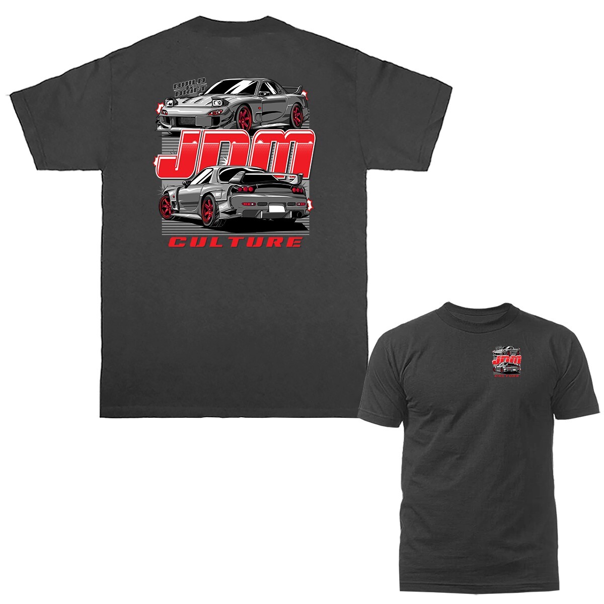 JDM Culture Imported Tuned Custom JDM Sports Car T-shirt gallery