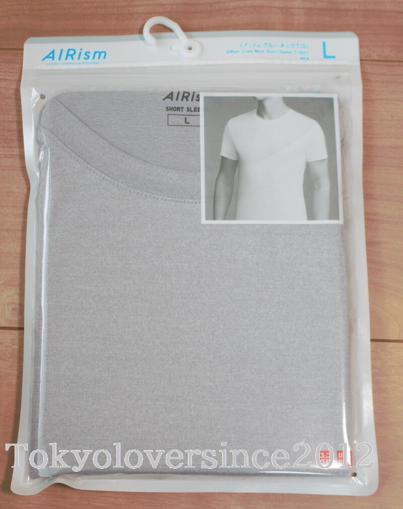 UNIQLO Men AIRism Short Sleeve Crew Neck T-shirt from Japan NWT gallery