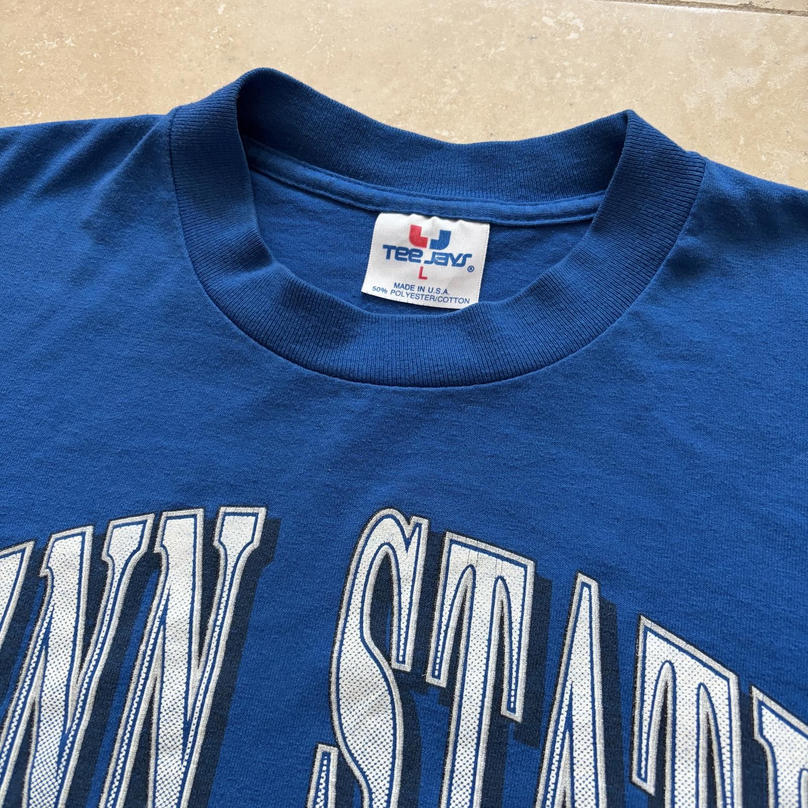 Vintage 80s Penn State Nittany Lions T-Shirt Teejays Single Stitch Men's Large gallery