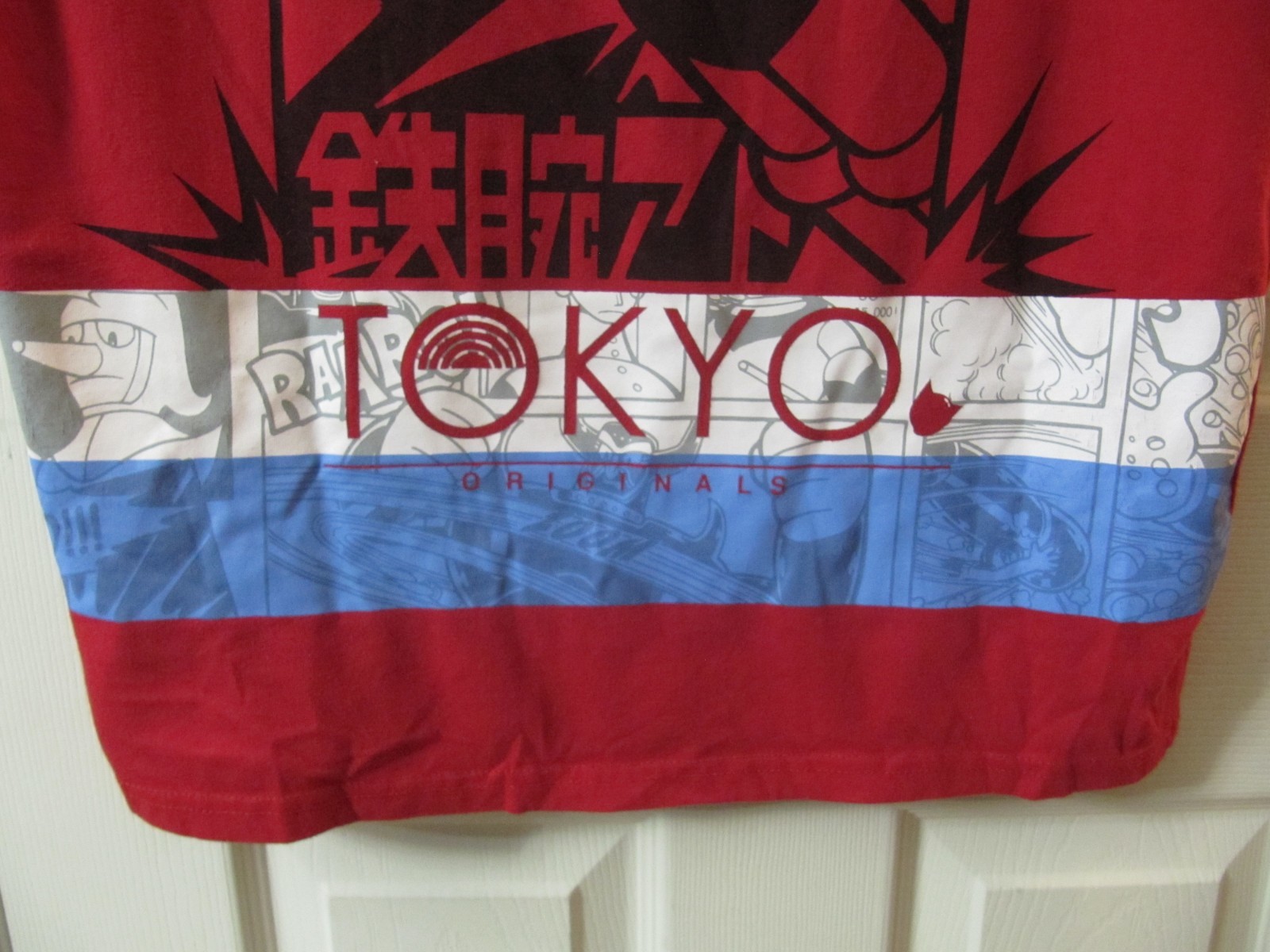 SouthPole X Astro Boy Tokyo Originals 2020 Red 2-Sided T-Shirt Mens Medium gallery