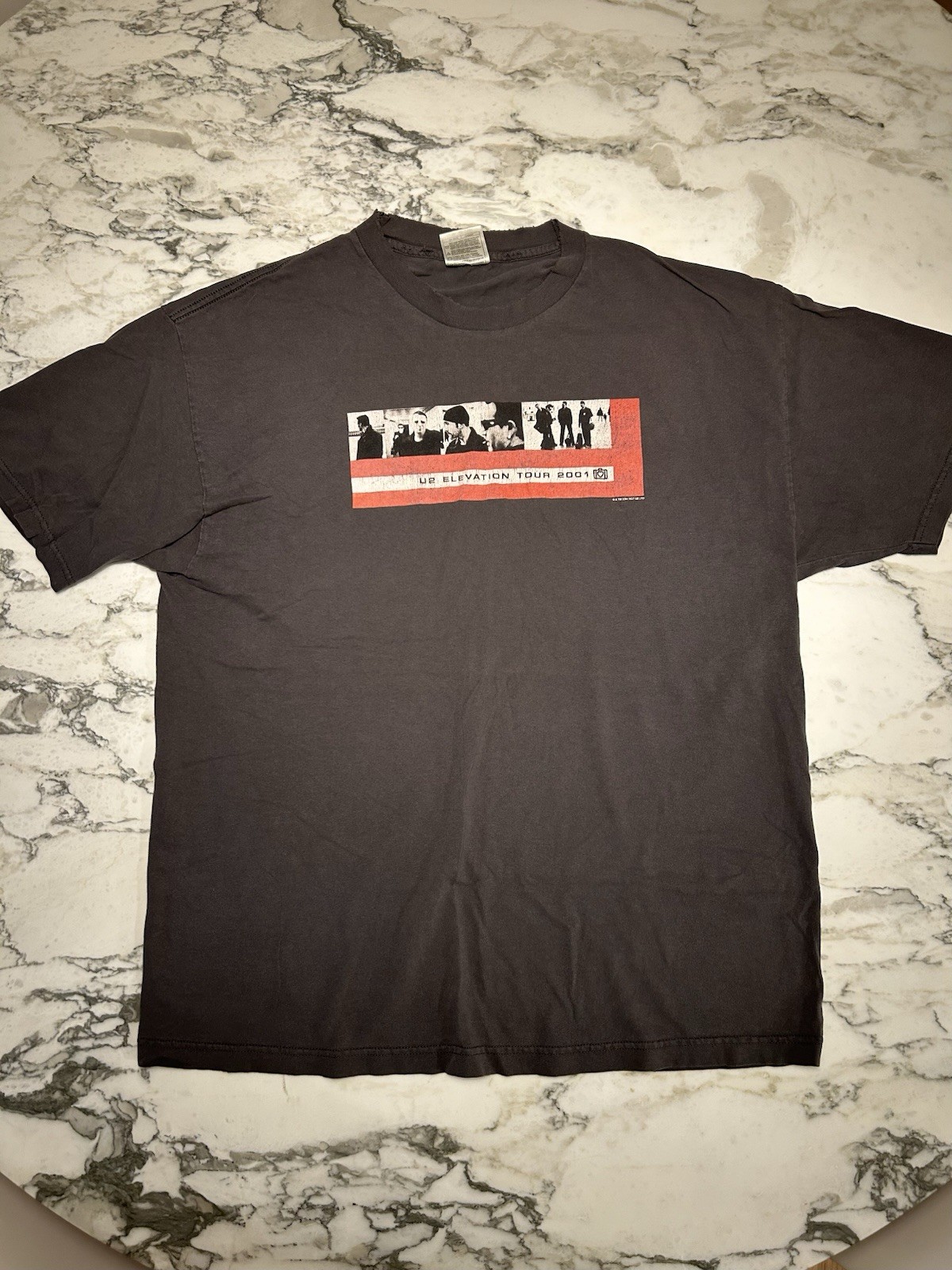 Vintage U2 Elevation Tour 2001 shirt size XL gallery