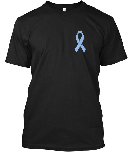 Prostate Cancer Awareness Support Hero T-Shirt Made in the USA Size S to 5XL