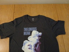 RARE Thelonious Monk 1964 Monterey Jazz Festival Black Tshirt Medium Tall