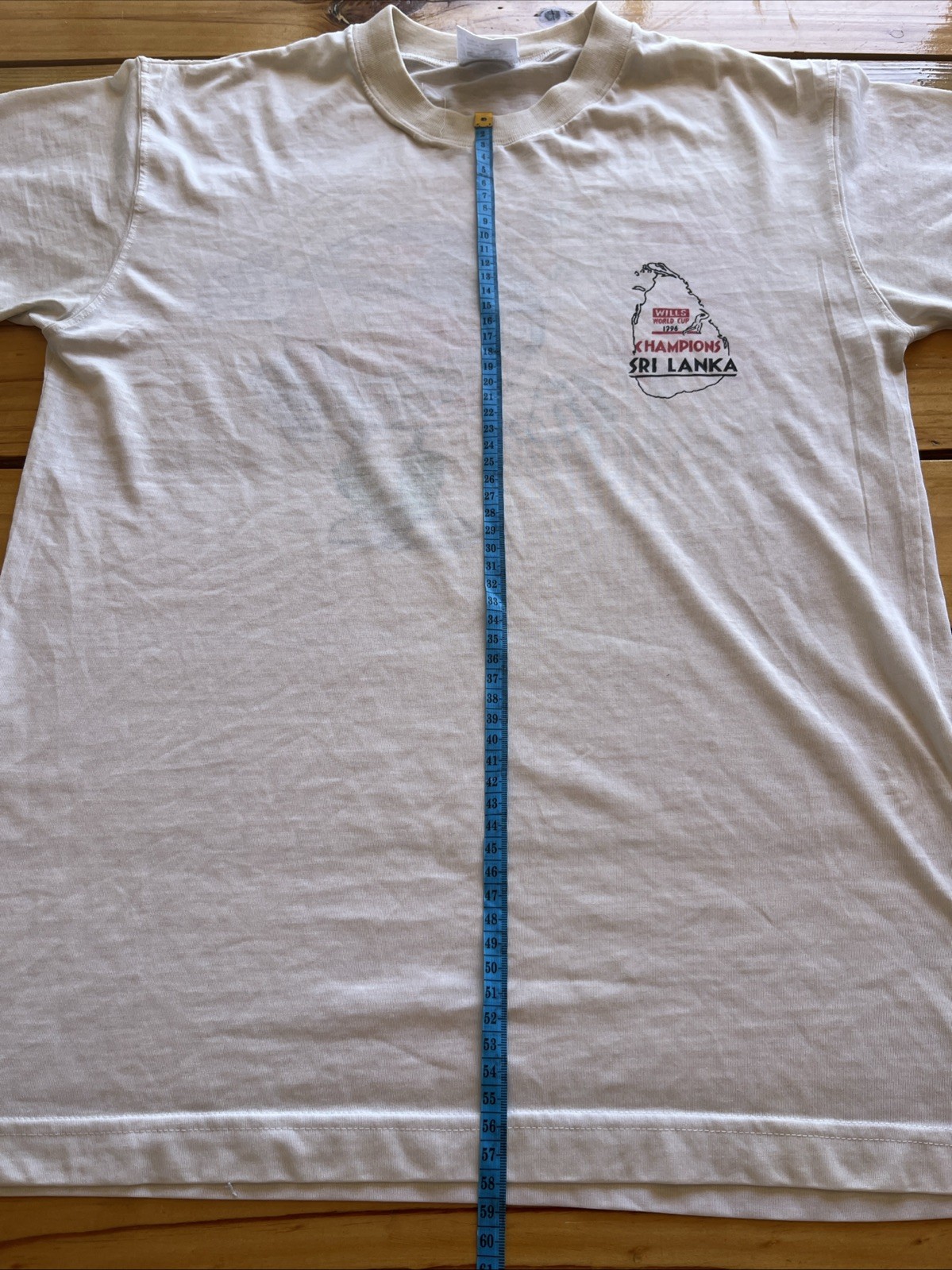 Vintage Wills World Cup 1996 Champions Sri Lanka Cricket Mens T Shirt gallery