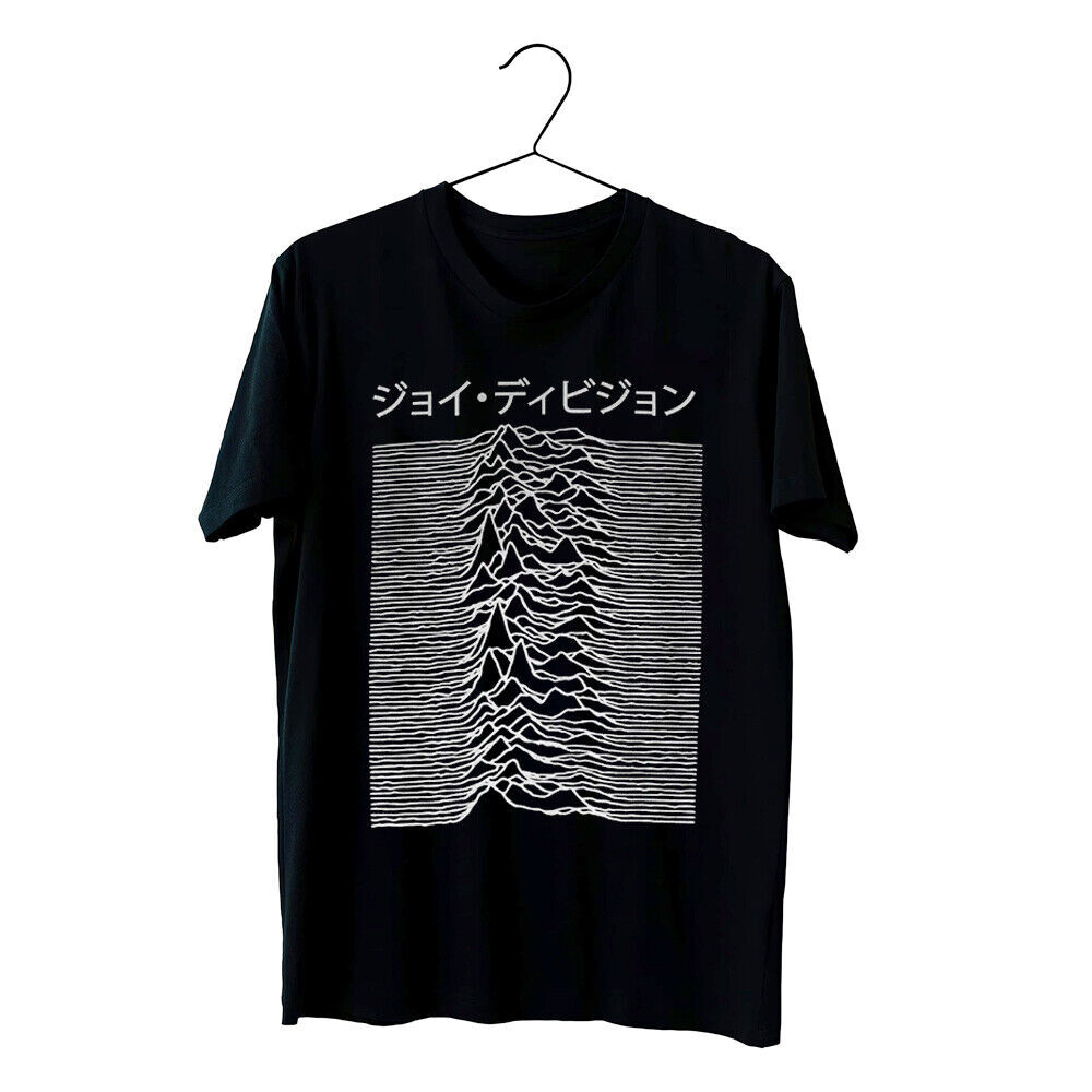 New Japanese joy Division Used On Unknown Pleasures Cotton Shirt gallery