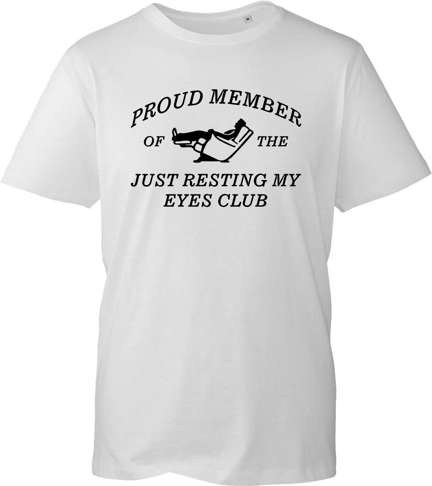 Just Resting My Eyes Funny Napping Club T-Shirt