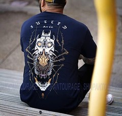 Sullen Art Collective Recluse Premium SCM4350 Short Sleeve Tattoo Men`s T-shirt