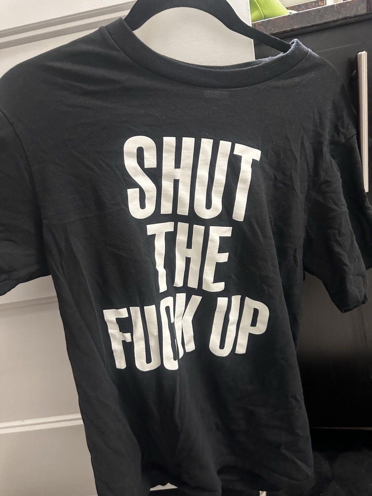 2025 Supreme x Number (N)ine - Shut Up Tee - Black - FW25T8 gallery