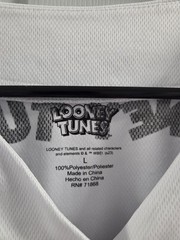 Looney Tunes Jersey, 100% Polyster, Size L