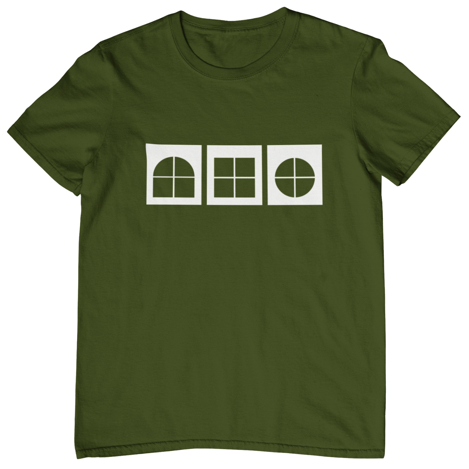 Play School Windows T-Shirt - 80s 70s kids childrens TV rainbow button retro 90s gallery