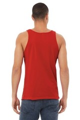 3 Pieces – BELLA + CANVAS 3480 Jersey Tank – Red