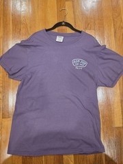 Ron Jon Surf Shop Key West Rooster Graphic T Shirt Purple Large Garment L