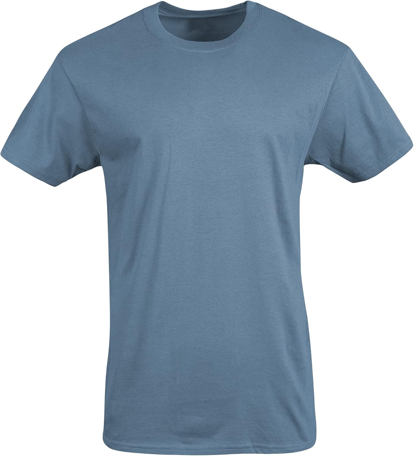 Gildan Mens Crew T-Shirts Multipack Style G1100 100% Cotton Plain Tee Size Large gallery