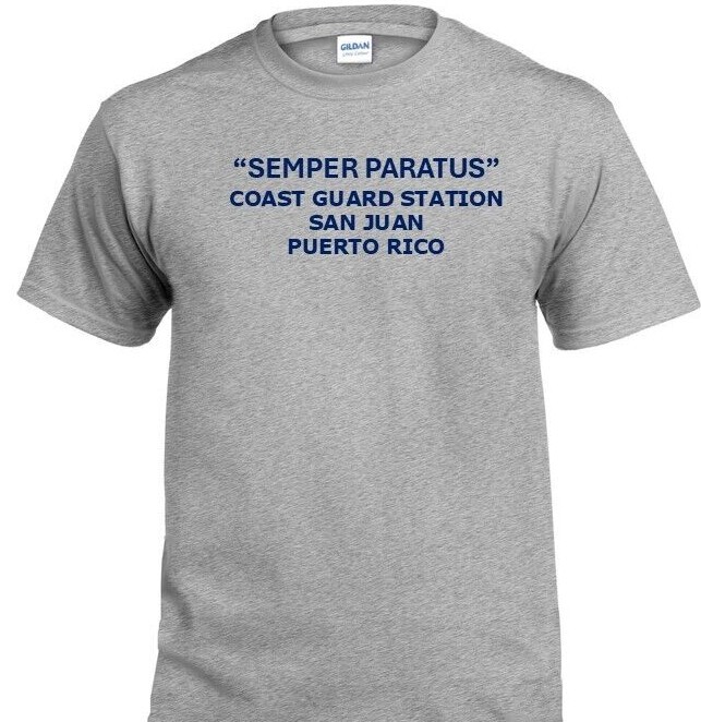 SEMPER PARATUS*COAST GUARD STATION DAUPHIN ISLAND*AL*INDIVIDUAL PT SHIRT gallery