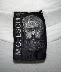 Vtg 90’s M.C. Escher Eight Heads Single Stitch Shirt Lg 21”x28” Cordon Art Baarn