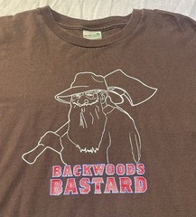 Founders Brewing Backwoods Bastard Brown Long Sleeve Shirt Large Great Condition