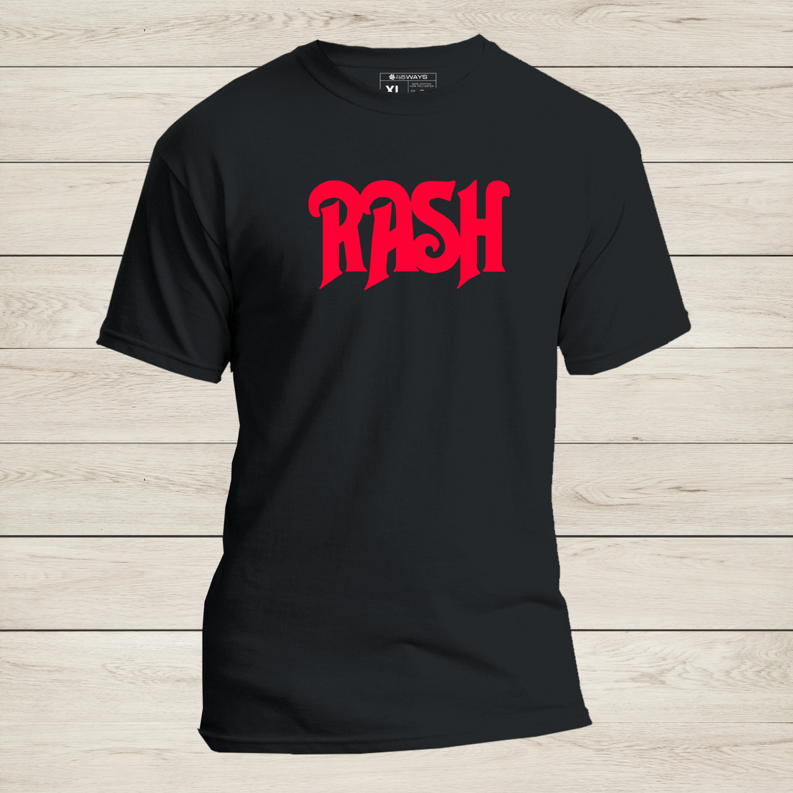 RASH Rush Geddy Lee Black T-Shirt - Soft modern fit Retro Rock tee Size S-2XL gallery