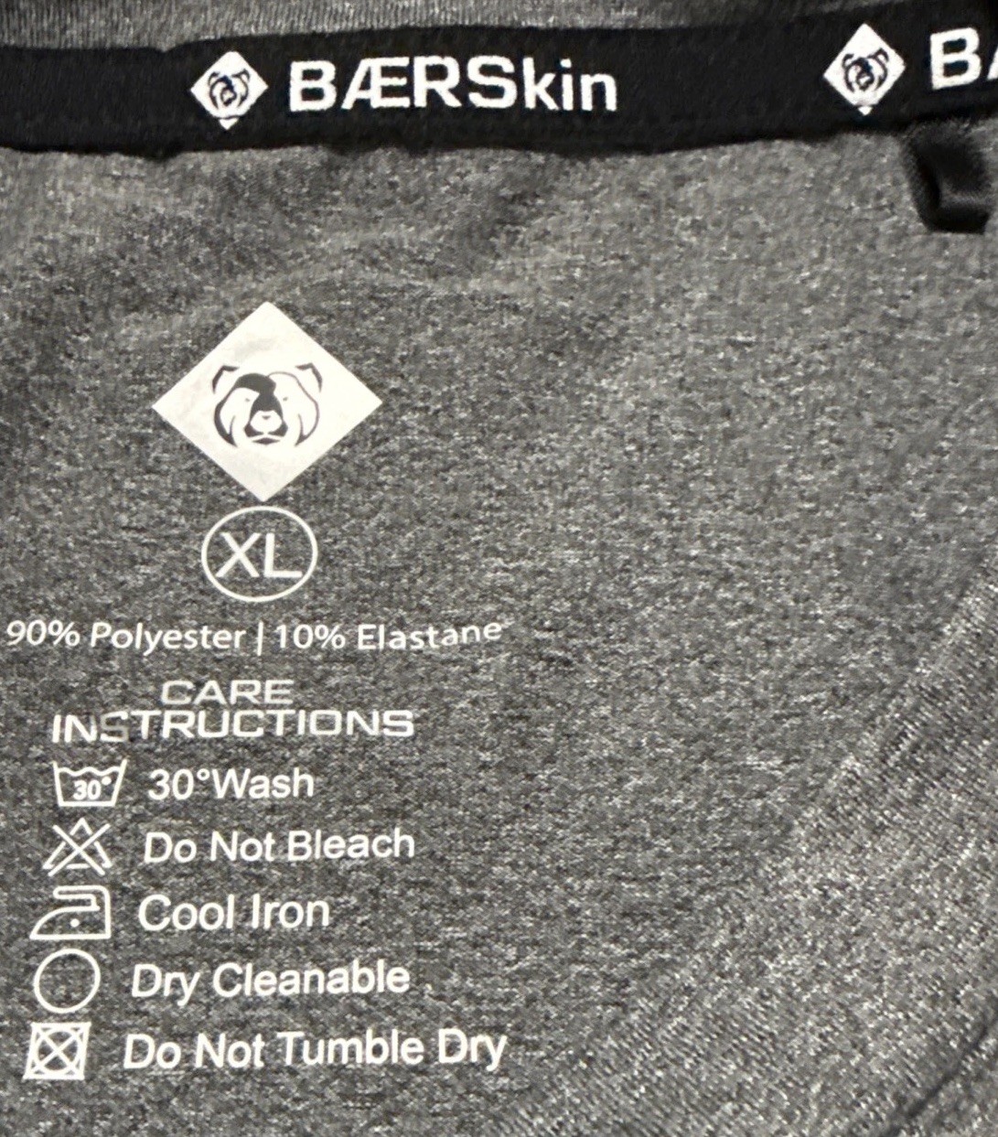 BAERSkin Vanguard Crew Neck Gray Long Sleeve Size XL Outdoor Activewear Casual gallery