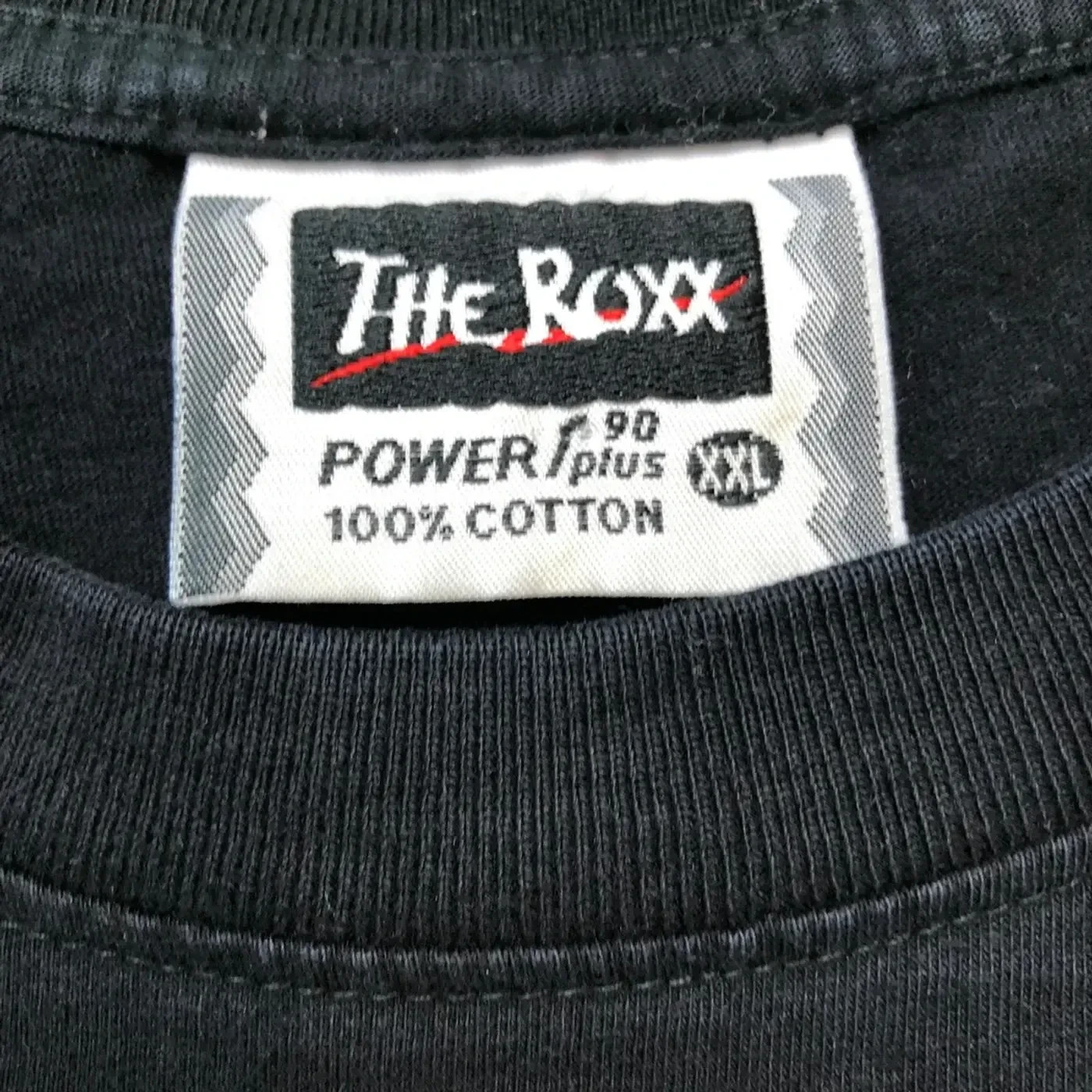 Vintage Skull Playing Card T Shirt Mens 2XL Black The Roxx Double Sided Y2K Tee gallery