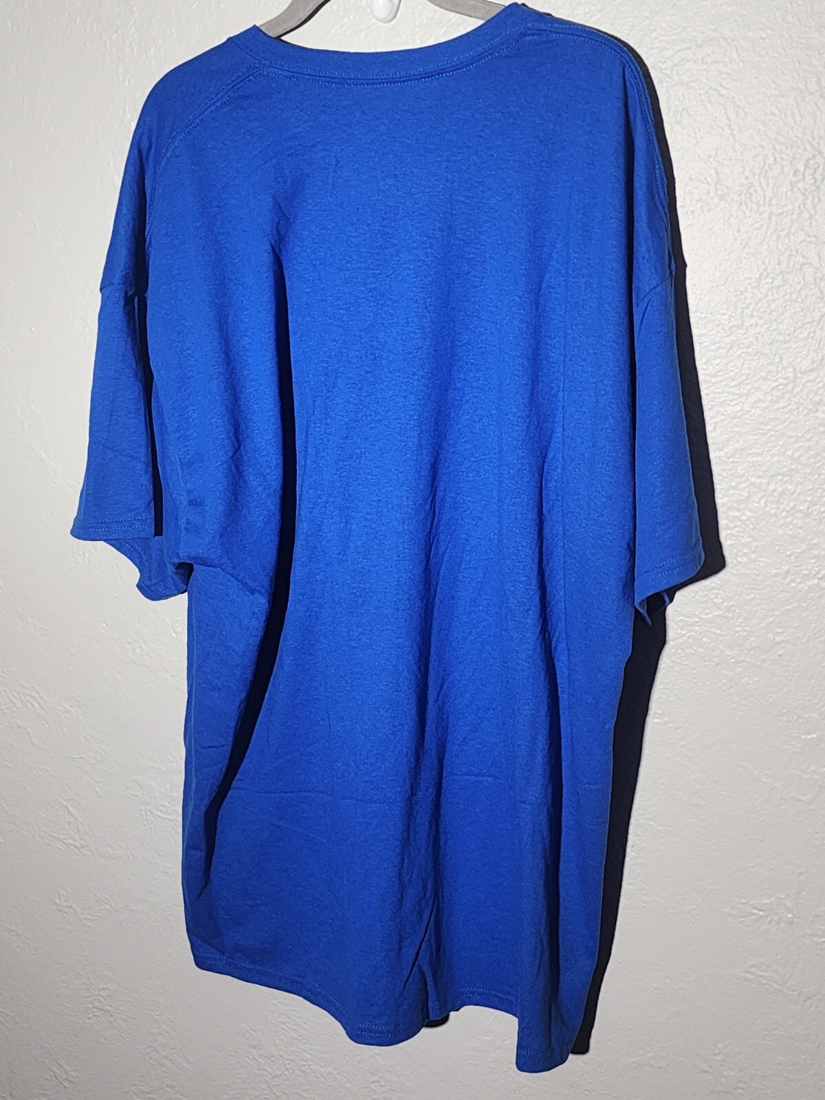 Gildan DryBlend 50 Cotton/50 Poly T-Shirt Blue Size 2XL gallery
