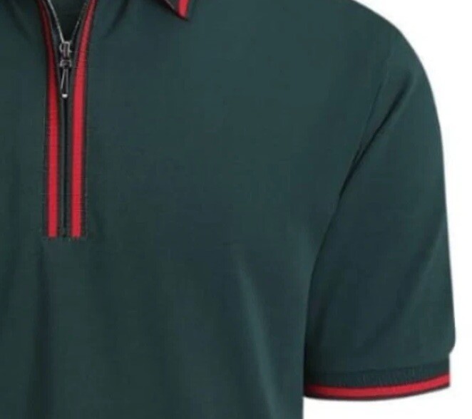 Men's Luxurious Fine Cotton Polo Shirt,Italian Style,Stretch M to 3XL……C8.A gallery