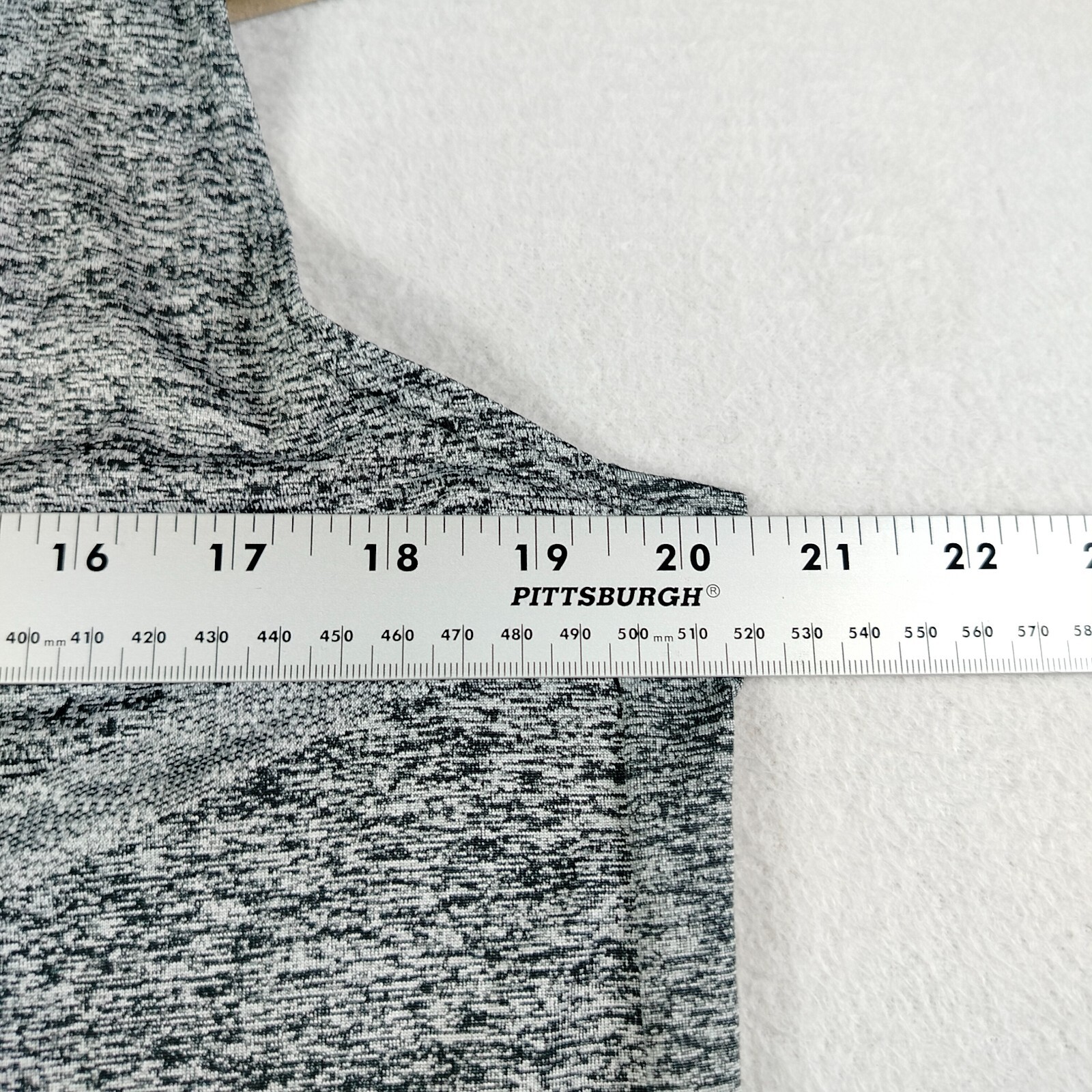 Nike Tank Top Mens Medium Heather Gray Dri Fit Running Workout Gym Rise 365 gallery