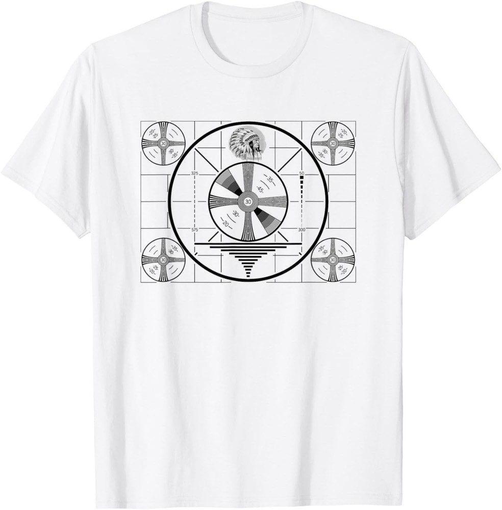 Indian Head Test Pattern T-Shirt