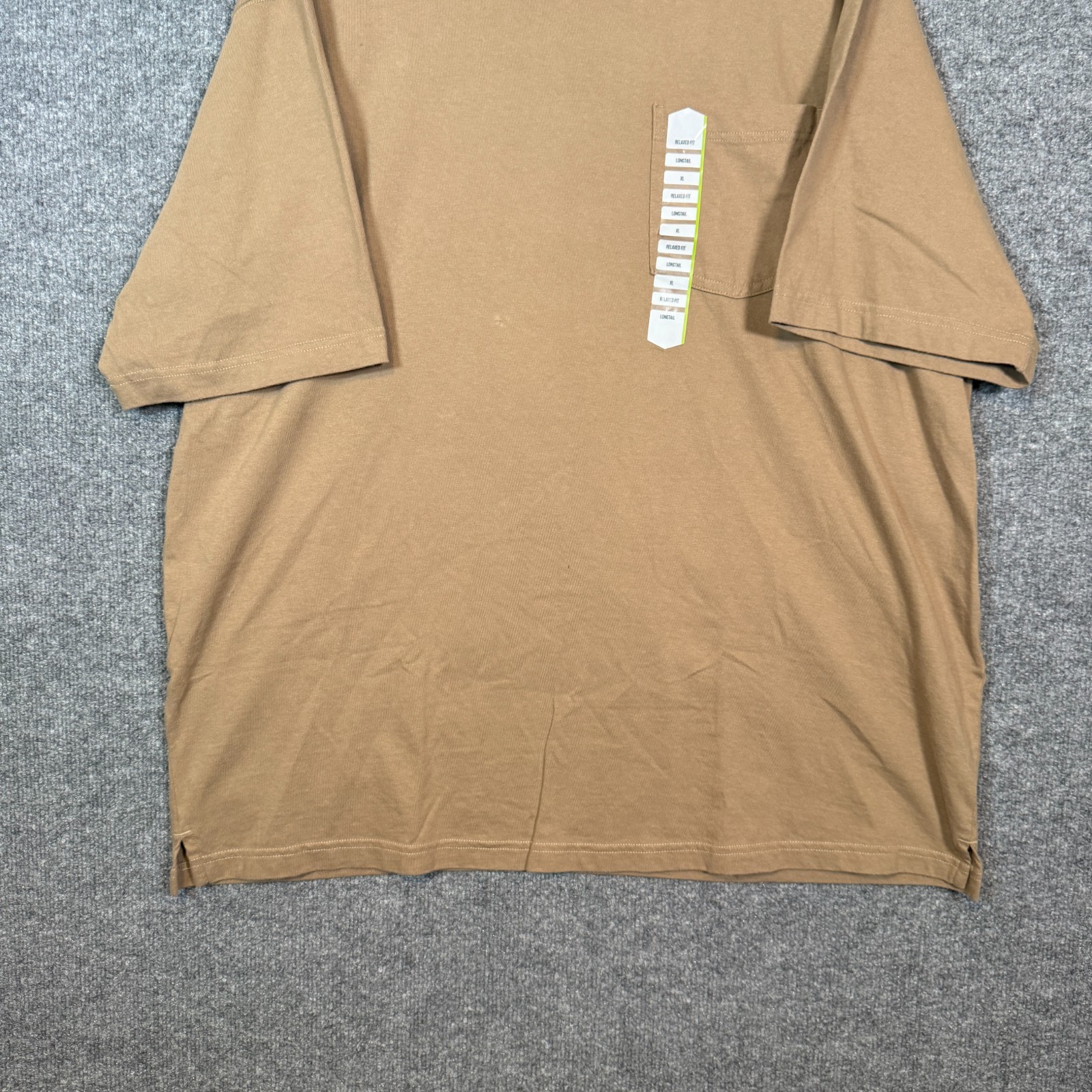 Duluth Shirt Mens XL Longtail Beige Tshirt Relaxed Fit Casual Thick Outdoors NEW gallery