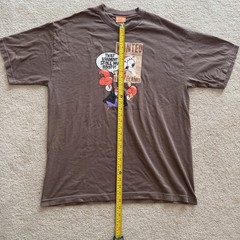 Vintage 2003 SpongeBob Square Pants Shirt Brown Men’s XL Varmint Stole My Booty